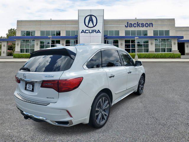 Photo of 2019 White Diamond Pearl Acura MDX