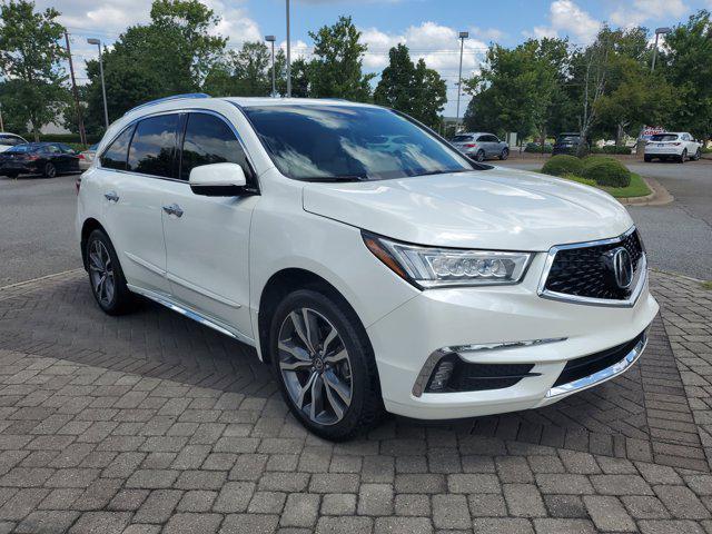 Photo of 2019 White Diamond Pearl Acura MDX