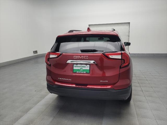 Photo of 2023 Volcanic Red Tintcoat GMC Terrain