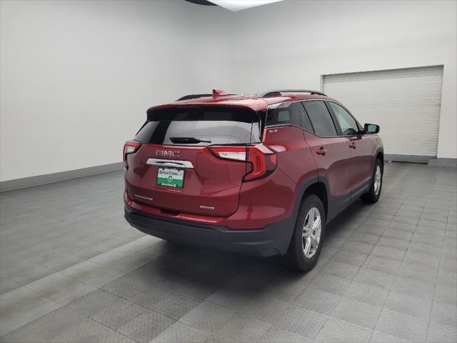 Photo of 2023 Volcanic Red Tintcoat GMC Terrain
