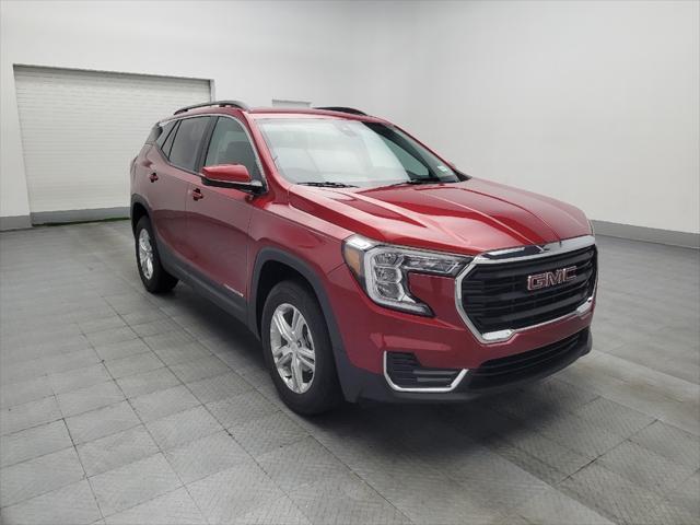 Photo of 2023 Volcanic Red Tintcoat GMC Terrain