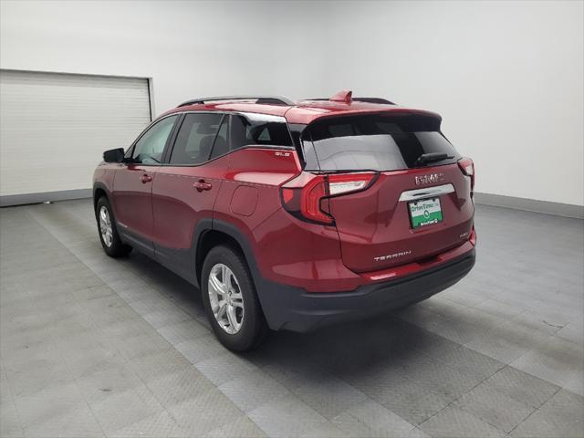 Photo of 2023 Volcanic Red Tintcoat GMC Terrain