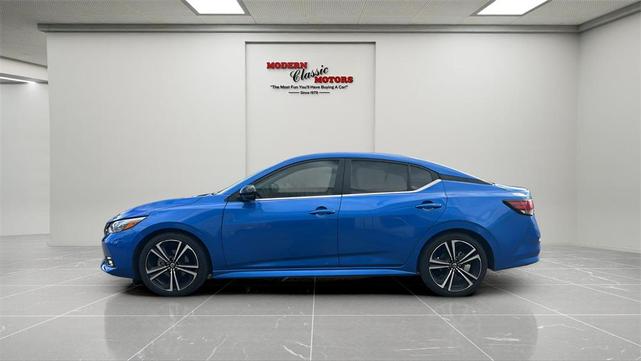 Photo of 2023 Electric Blue Metallic Nissan Sentra