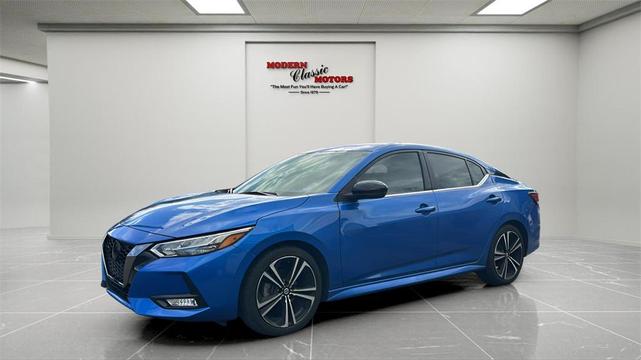 Photo of 2023 Electric Blue Metallic Nissan Sentra