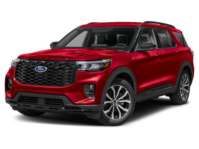 Photo of 2025 Rapid Red Metallic Tinted Clearcoat Ford Explorer