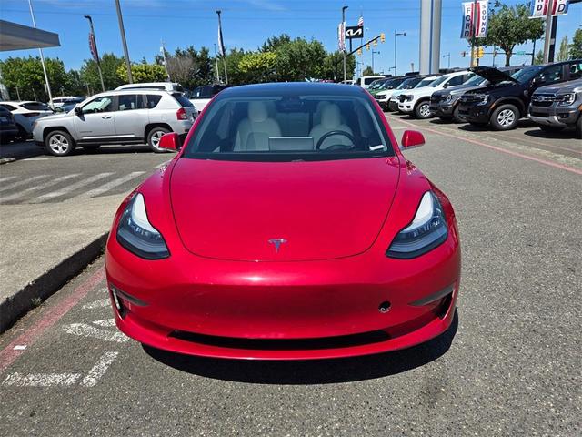 Photo of 2018 Red Multi Tesla Model 3