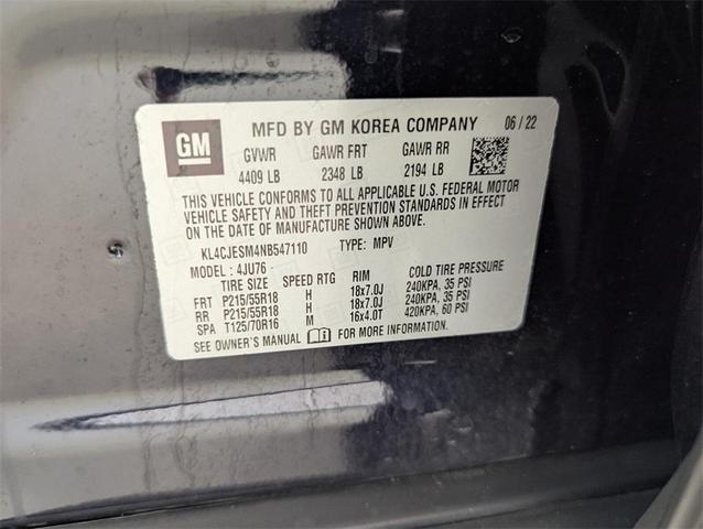 Photo of 2022 Dark Moon Blue Metallic Buick Encore