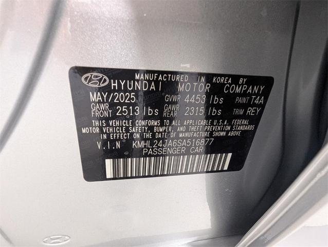 Photo of 2025 Aero Silver Hyundai SONATA
