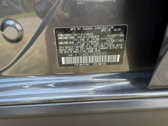 Photo of 2025 Magnetite Subaru Crosstrek