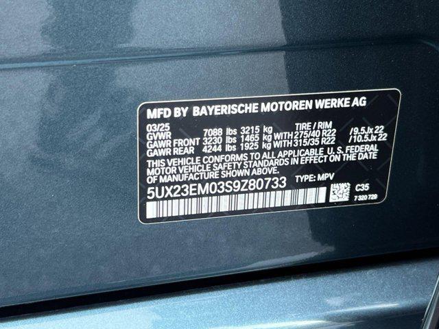Photo of 2025 Blue Ridge Mountain Metallic BMW X7