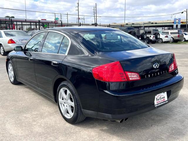 Photo of 2003 Black INFINITI G35