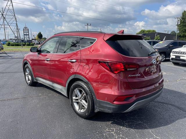 Photo of 2017 Red Hyundai Santa Fe Sport
