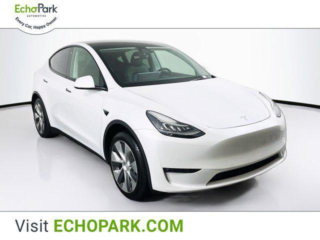 Photo of 2021 Pearl White Multi-Coat Tesla Model Y