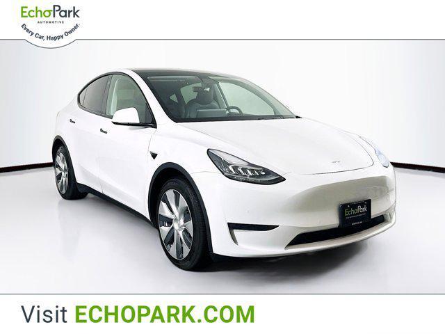 Photo of 2021 Pearl White Multi-Coat Tesla Model Y