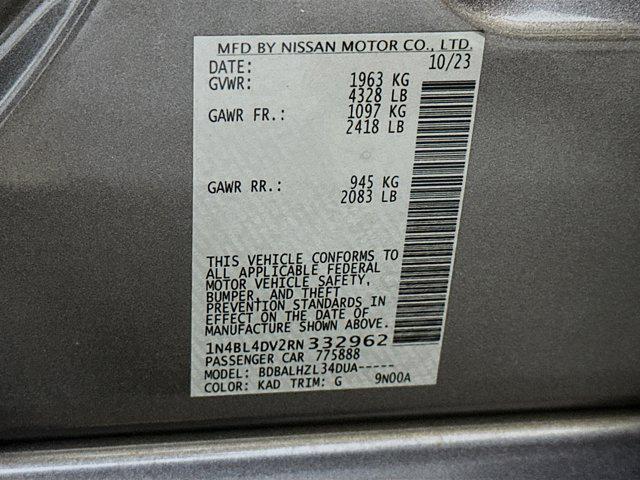 Photo of 2024 Gun Metallic Nissan Altima