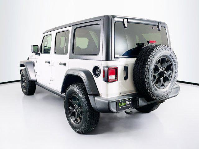 Photo of 2022 Bright White Clearcoat Jeep Wrangler