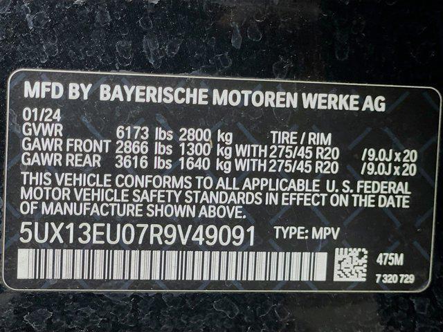 Photo of 2024 Black Sapphire Metallic BMW X5
