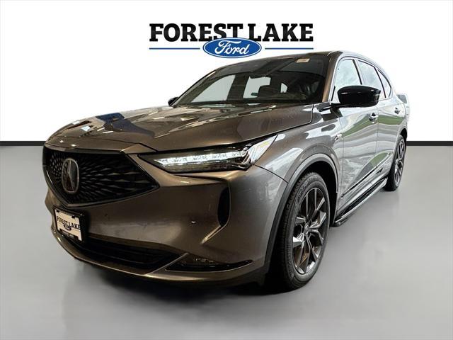 Photo of 2022 Liquid Carbon Metallic Acura MDX