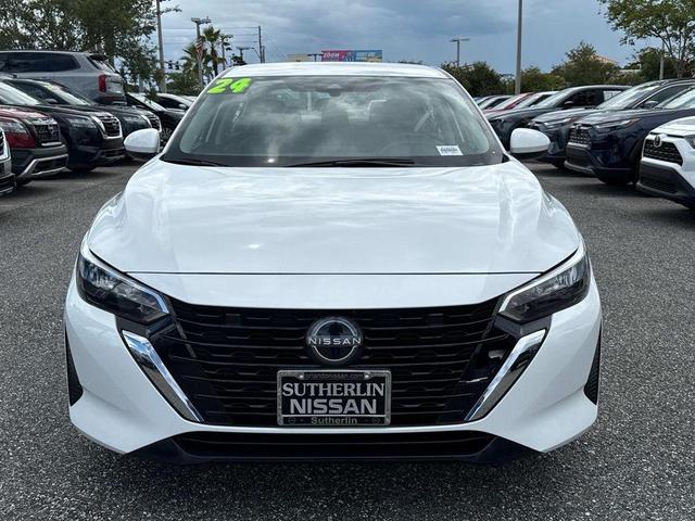 Photo of 2024 Cloud White Nissan Sentra