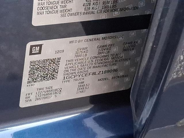 Photo of 2020 Northsky Blue Metallic - GA0 Chevrolet Silverado 1500