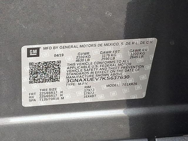 Photo of 2019 Nightfall Gray Metallic - G7Q Chevrolet Equinox