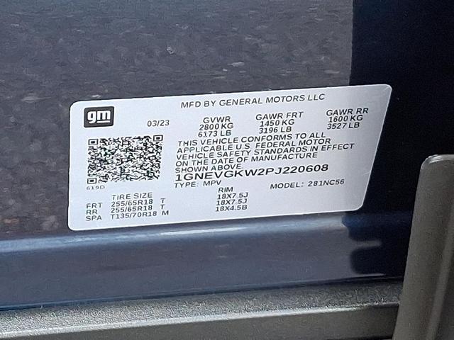 Photo of 2023 Northsky Blue Metallic - GA0 Chevrolet Traverse