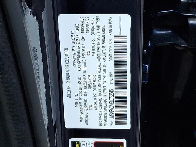 Photo of 2020 Deep Crystal Blue Mica - 42M Mazda CX-5