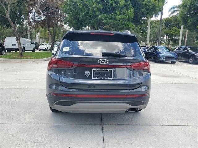 Photo of 2023 Portofino Gray Hyundai SANTA FE