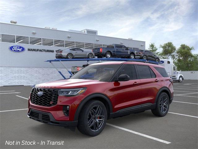 Photo of 2025 Rapid Red Metallic Tinted Clearcoat Ford Explorer