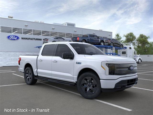 Photo of 2025 Space White Metallic Ford F-150 Lightning