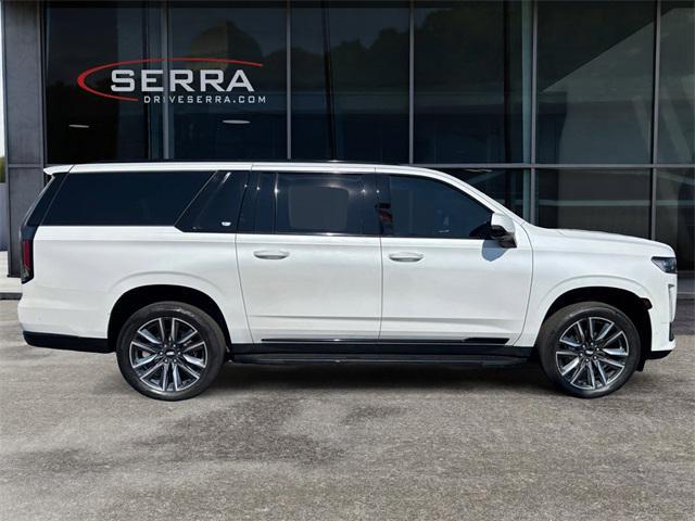 Photo of 2023 Crystal White Tricoat Cadillac Escalade ESV
