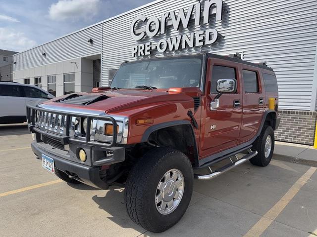 Photo of 2003 Sunset Orange Metallic Hummer H2