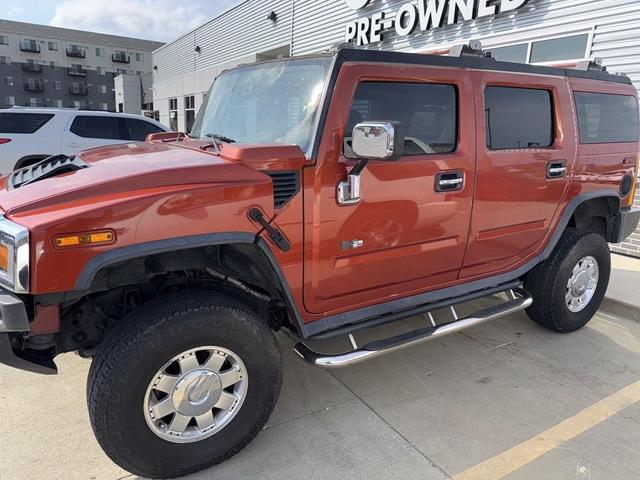 Photo of 2003 Sunset Orange Metallic Hummer H2