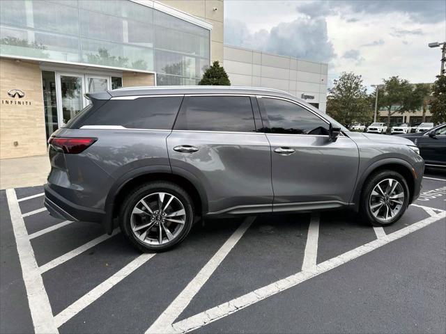 Photo of 2022 Graphite Shadow INFINITI QX60