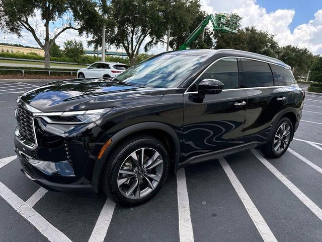 Photo of 2025 Mineral Black INFINITI QX60