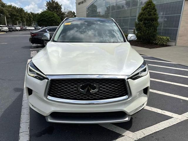 Photo of 2021 Majestic White INFINITI QX50