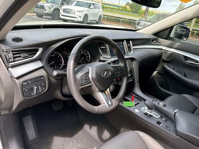 Photo of 2021 Majestic White INFINITI QX50