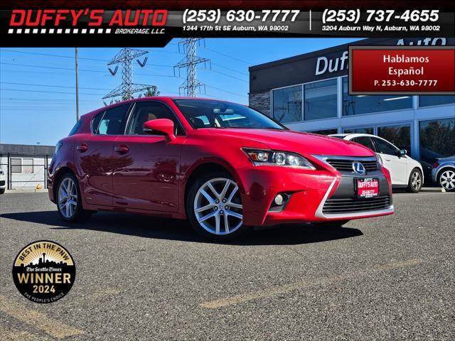 2015 Lexus Ct 200h