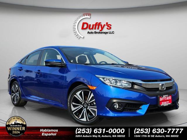 Photo of 2018 Aegean Blue Metallic Honda Civic