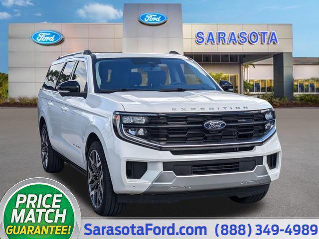 Photo of 2025 STAR WHITE MET TRI-COAT Ford Expedition Max