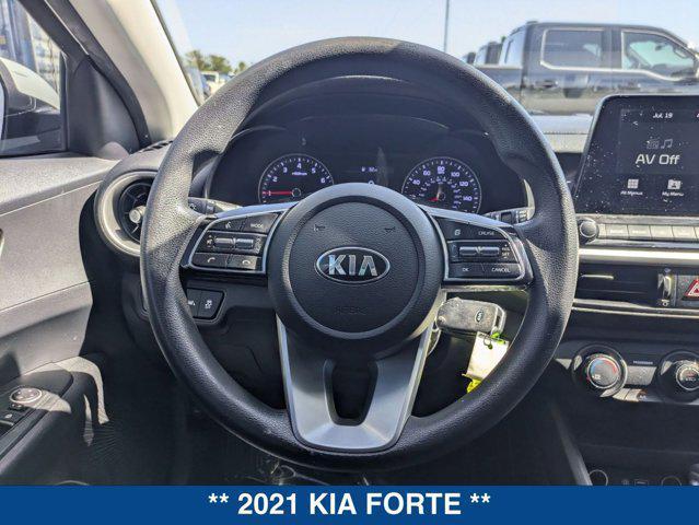Photo of 2021 Clear White Kia Forte