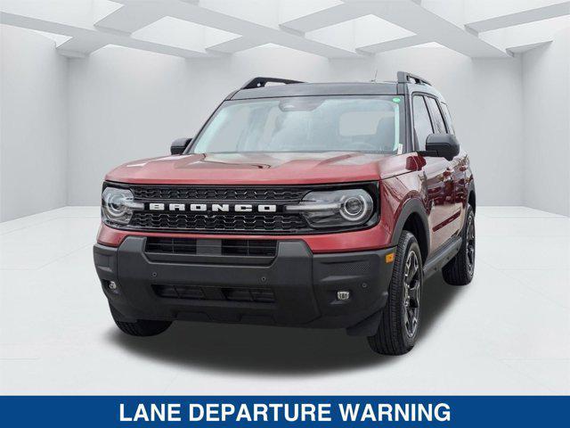 Photo of 2025 Ruby Red Metallic Tinted Clearcoat Ford Bronco Sport