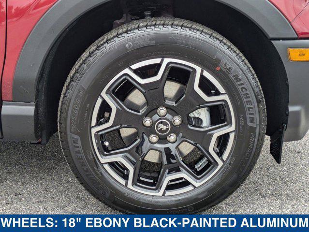 Photo of 2025 Ruby Red Metallic Tinted Clearcoat Ford Bronco Sport