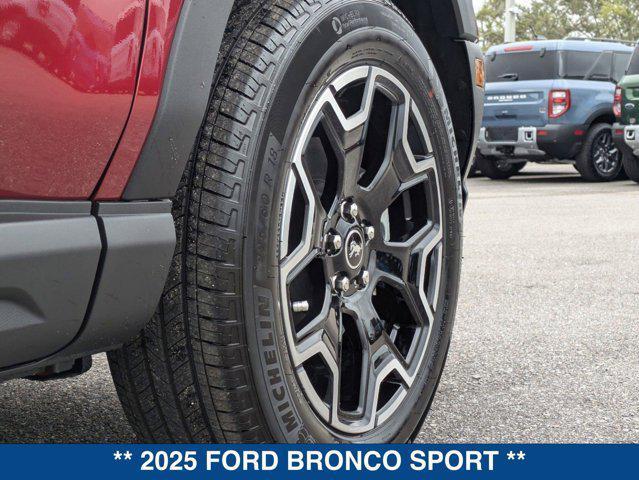 Photo of 2025 Ruby Red Metallic Tinted Clearcoat Ford Bronco Sport