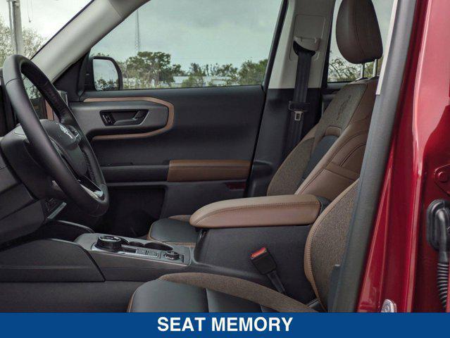 Photo of 2025 Ruby Red Metallic Tinted Clearcoat Ford Bronco Sport