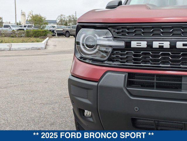 Photo of 2025 Ruby Red Metallic Tinted Clearcoat Ford Bronco Sport