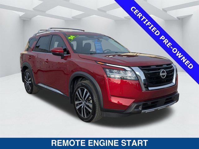 Photo of 2024 Scarlet Ember Nissan Pathfinder