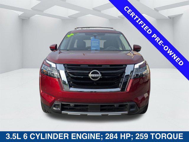 Photo of 2024 Scarlet Ember Nissan Pathfinder