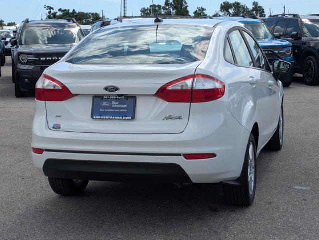 Photo of 2019 OXFORD WHITE Ford Fiesta