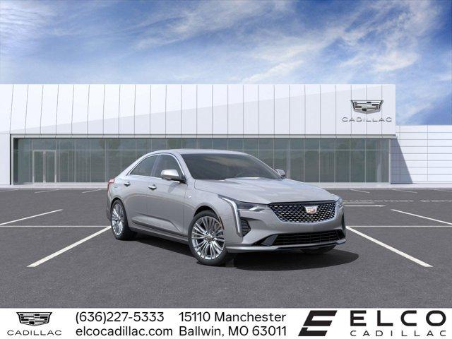 Photo of 2025 Argent Silver Metallic Cadillac CT4